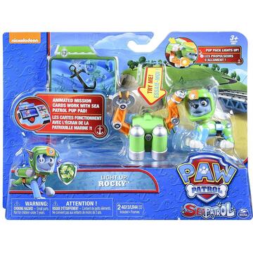 Spinmaster Spin Master Paw Patrol Sea Patrol Deluxe Figure Rocky