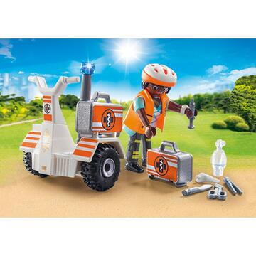 Playmobil Rescue Balance Scooter - 70052