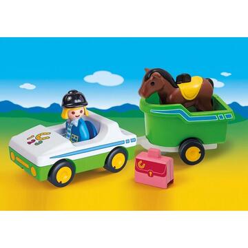 Playmobil Car with horse trailer - 70181