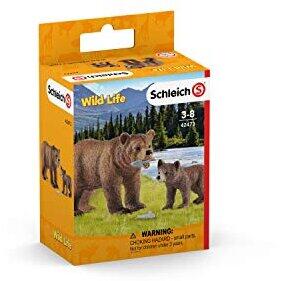 Schleich Wild Life Grizzly mother m. J. - 42473