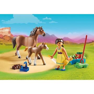 PLAYMOBIL Pru with horse and foal - 70122