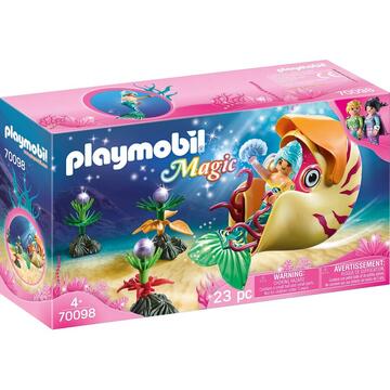 Playmobil mermaid with snail gondola - 70098