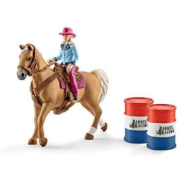 Schleich Horse Club barrel racing + Cowgir - 41417
