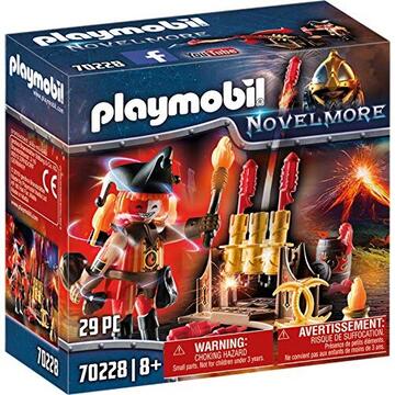PLAYMOBIL 70,228 fireworks cannon and fire master, construction toys