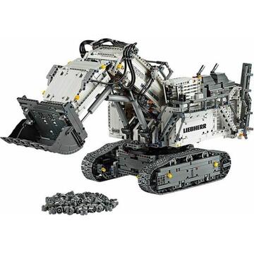 LEGO Technic 42100 Liebherr excavator R 9800, construction toys (grey)