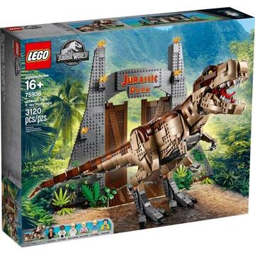 LEGO 75936 Jurassic World Jurassic Park: T. Rex's devastation, construction toys