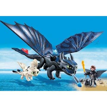 Playmobil Toothless and Hicks Playset - 70037