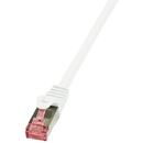 LogiLink Patch Cable Cat.6 S/FTP white  1,00m, PrimeLine "CQ2031S"
