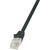 LogiLink Patch Cable Cat.6 U/UTP black  7,50m EconLine "CP2083U"