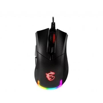 Mouse MSI Clutch GM50, RGB LED, USB, Black