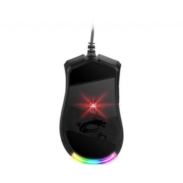 Mouse MSI Clutch GM50, RGB LED, USB, Black