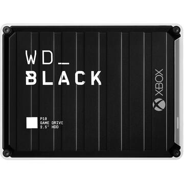 Hard disk extern Western Digital P10 Game Drive 5TB Xbox One Black