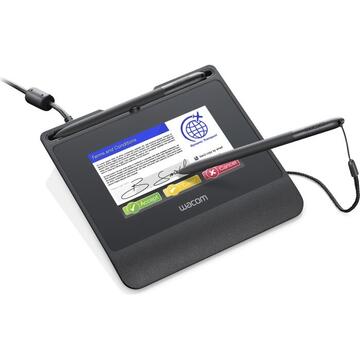 Tableta grafica Wacom 5-inch color Signature Pad STU-540 graphics tablet (black, incl. Sign pro PDF software for Windows)