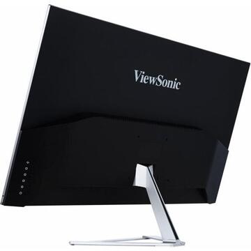 Monitor LED Viewsonic VX Series VX3276-2K-MHD computer monitor 80 cm (31.5") Quad HD LED Flat Matt Black,Silver