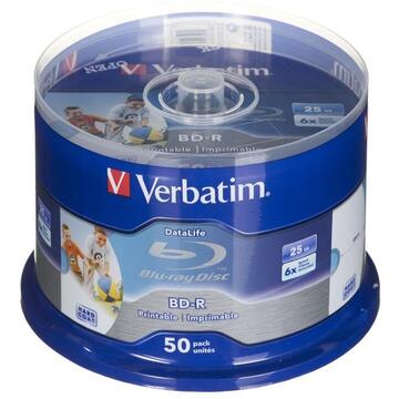 Verbatim blank Blu-Ray disc BD-R 25 GB 50 pc(s)