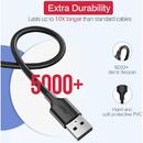 Cable UGREEN 60134 (Micro USB M - USB 3.0 M; 0,25m; black color)