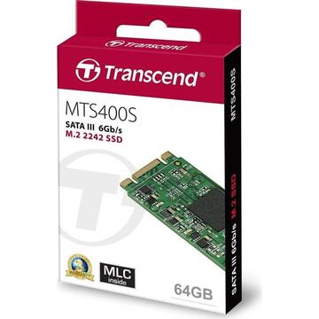 SSD Transcend MTS400S 64 GB M.2 SSD