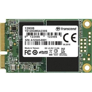 SSD Transcend  230S 128GB mSATA Solid State Drive (SATA 6Gb / s mSATA)