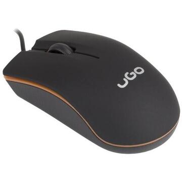 Mouse uGo MY-05 mouse USB Optical 1200 DPI Ambidextrous