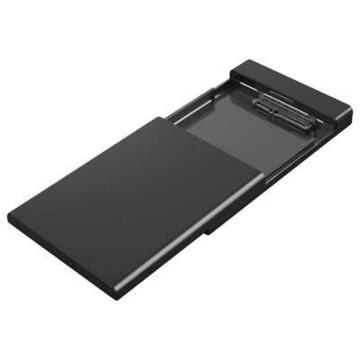 HDD Rack Housing for hard disk UGO Marapi SL130 UKZ-1531 (2.5 Inch; Micro USB 3.0; ABS polycarbonate; black color)