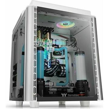 Carcasa Thermaltake Level 20 HT Snow Edition, Big-tower case (white, Tempered Glass)