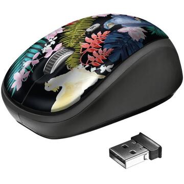 Mouse Trust Yvi, USB Wireless, Parrot