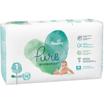 Scutece Pampers Pure 1 Carry Pack 35 buc