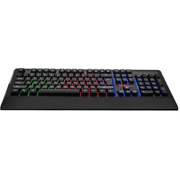 Tastatura Keyboard Thermaltake eSports CM-CHC-WLXXPL-US (USB 2.0; black color)