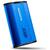 SSD Extern Adata SE800, 2.5", 1Tb,  USB 3.2 Gen 2 Type-C, R/W up to 1.000 MB/s, IP68 dust, water proof, blue