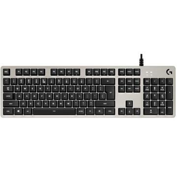 Tastatura Logitech Gaming G413 Silver White LED Mecanica
