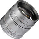 Obiectiv foto DSLR Obiectiv manual 7Artisans 55mm F1.4 Silver pentru Canon EOS-M Mount