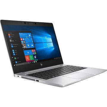 Notebook HP EliteBook 830 G6, FHD, Procesor Intel® Core™ i7-8565U (8M Cache, up to 4.60 GHz), 16GB DDR4, 512GB SSD, GMA UHD 620, Win 10 Pro, Silver