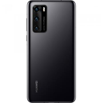 Smartphone Telefon mobil Huawei P40, Dual SIM, 128GB, 8GB RAM, 5G, Black