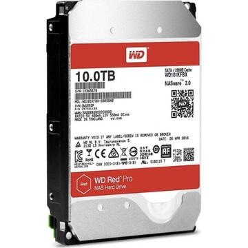 Hard disk Western Digital 3.5 10TB SATA WD102KFBX RED PRO