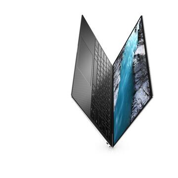 Notebook Dell XPS 13 9300, UHD+ Touch InfinityEdge, Procesor Intel® Core™ i7-1065G7 (8M Cache, up to 3.90 GHz), 16GB DDR4X, 1TB SSD, Intel Iris Plus, Win 10 Pro, Silver, 3Yr BOS