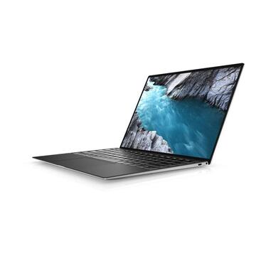Notebook Dell XPS 13 9300, FHD+ InfinityEdge, Procesor Intel® Core™ i5-1035G1 (6M Cache, up to 3.60 GHz), 8GB DDR4X, 512GB SSD, GMA UHD, Win 10 Pro, Silver, 3Yr BOS