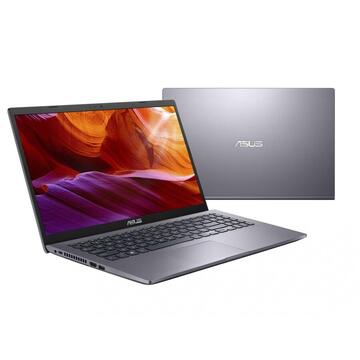 Notebook Asus X509JA, FHD, Procesor Intel® Core™ i3-1005G1 (4M Cache, up to 3.40 GHz), 4GB DDR4, 256GB SSD, GMA UHD, No OS, Grey