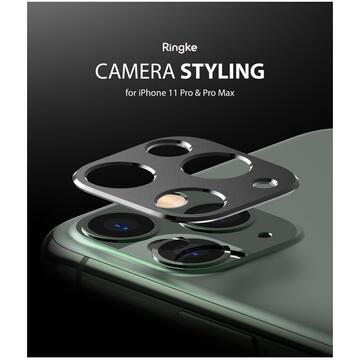 Protector Ringke pentru camera foto iPhone 11 Pro / iPhone 11 Pro Max Negru