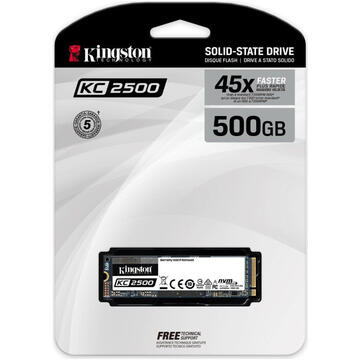 SSD Kingston 500GB M2 NVMe SKC2500M8/500G