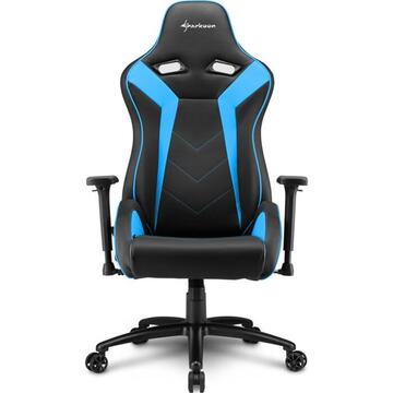 Scaun Gaming Sharkoon Elbrus 3 Gaming Chair, gaming chair (black / blue)