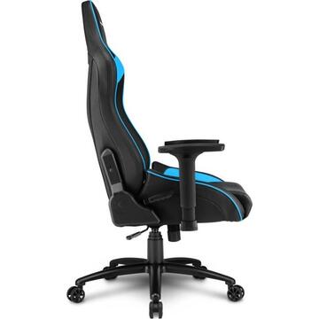 Scaun Gaming Sharkoon Elbrus 3 Gaming Chair, gaming chair (black / blue)