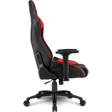 Scaun Gaming Sharkoon Elbrus 3 Gaming Chair, gaming chair (black / red)