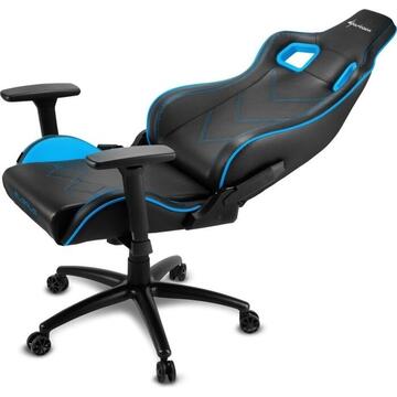 Scaun Gaming Sharkoon Elbrus 2 Gaming Seat black/blue