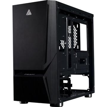 Carcasa AZZA Luminous 110 RF1 tower case (black, Tempered Glass)