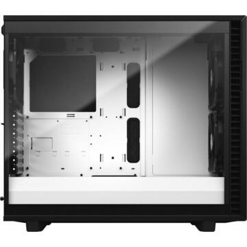 Carcasa Fractal Design Define 7 Black / White TG Clear Tint, tower case (black / white, Tempered Glass)