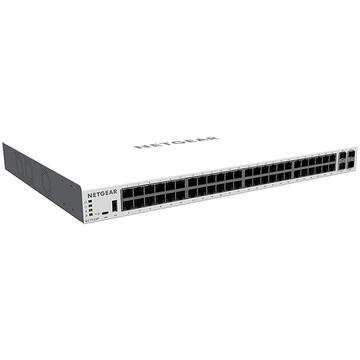 Switch Netgear GC752XP PoE/GE/XG/SMA/48 - 48x PoE+, PoE-Budget 505W
