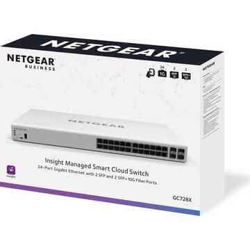Switch Netgear Insight GC728X GE/XG/CLO/24