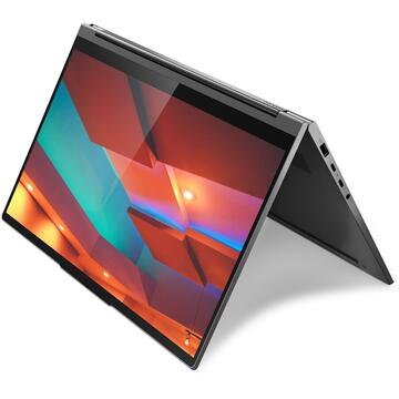 Notebook Lenovo Yoga C940-14IIL, ntel® Core™ i7-1065G7 pana la 3.90 GHz ICe Lake, 14", UHD, Touch, 16GB, 1TB SSD, Intel® Iris Plus Graphics, Windows 10 Home, Iron Grey
