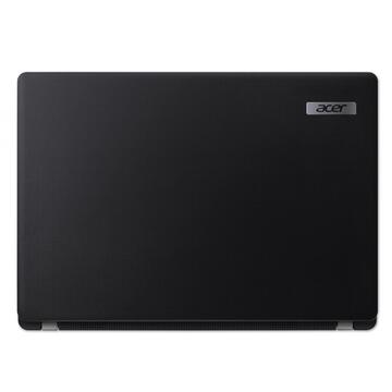 Notebook Acer Travel Mate P2, Intel Core i5-10210U, 14inch, RAM 8GB, SSD 256GB, Intel UHD Graphics, Linux, Black
