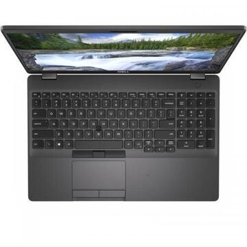 Notebook Dell Latitude 5501, Intel Core i5-9300H, 15.6inch, RAM 8GB, SSD 256GB, Intel UHD Graphics 630, Windows 10 Pro, Black
